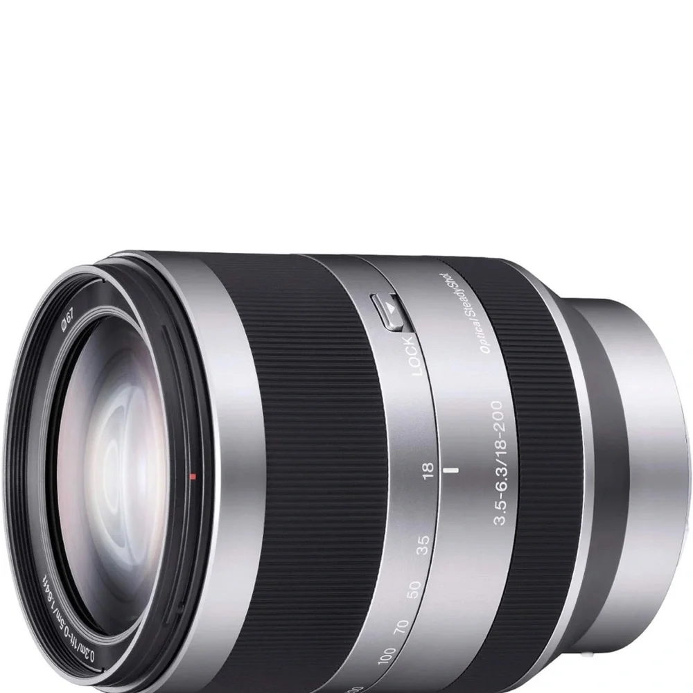 Sony 18-200mm f/3.5-6.3 OSS Lens, EF Mount, Sony Alpha SEL18200 Free Shipping!